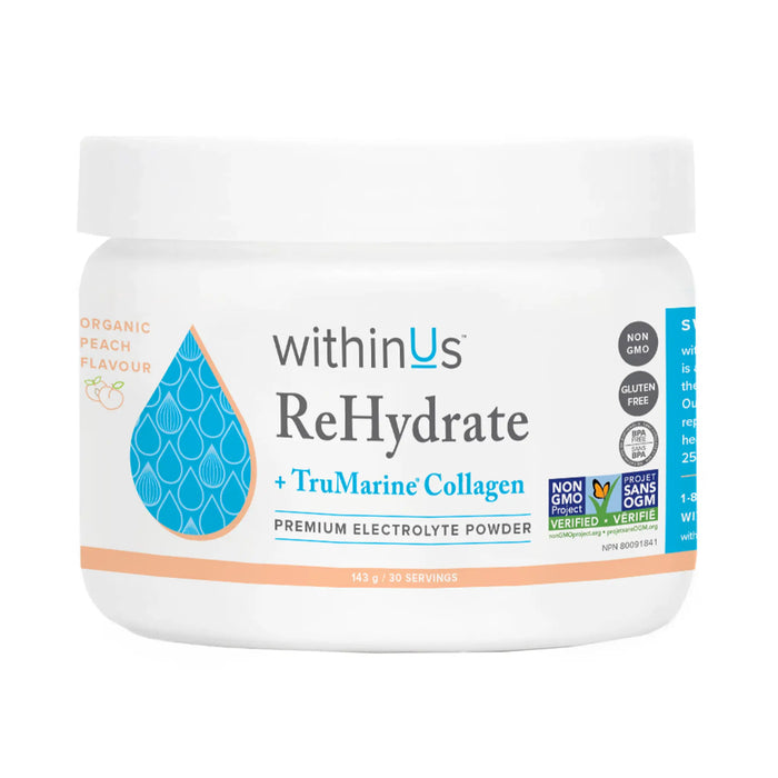 ReHydrate + TruMarine® Collagen Jar - PEACH
