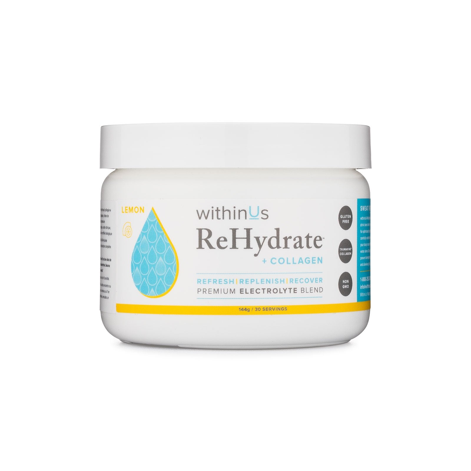 ReHydrate + TruMarine™ Collagen - LEMON